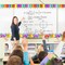 65.6-Ft Crayon Bulletin Board Borders – 2-Pack Die-Cut Rainbow Border Trim Rolls for Classroom, School, Office, and Wall Decorations – Durable & Easy-to-Cut School Supplies